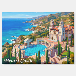 Hearst Castle Kalifornien Central Coast Magnet