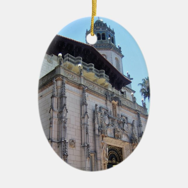 Hearst Castle, San Simeon, California Keramik Ornament (Vorne)