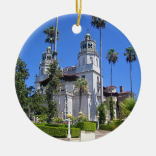 Hearst Castle, San Simeon, California Keramik Ornament