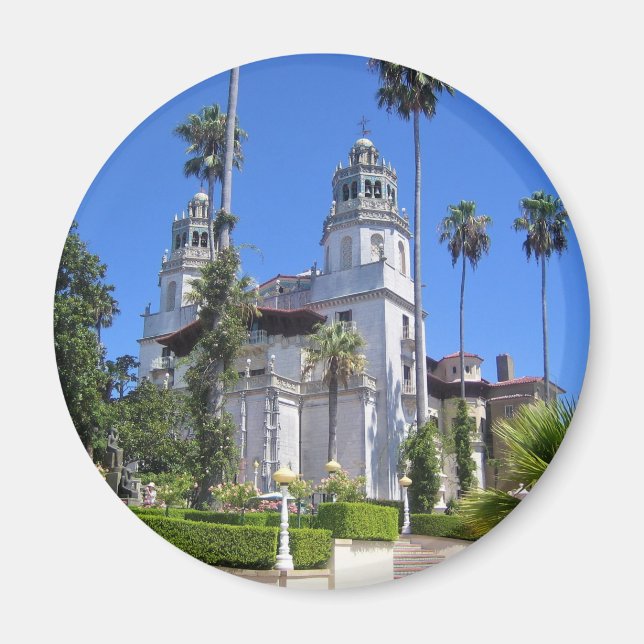 Hearst Castle, San Simeon, California Magnet (Vorne)