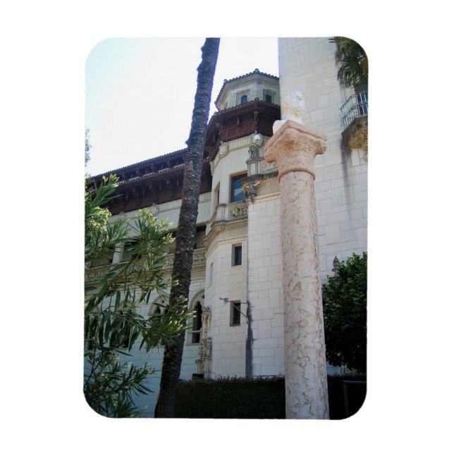 Hearst Castle, San Simeon, California Magnet (Vertikal)