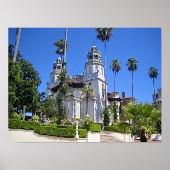 Hearst Castle, San Simeon, California Poster (Vorne)