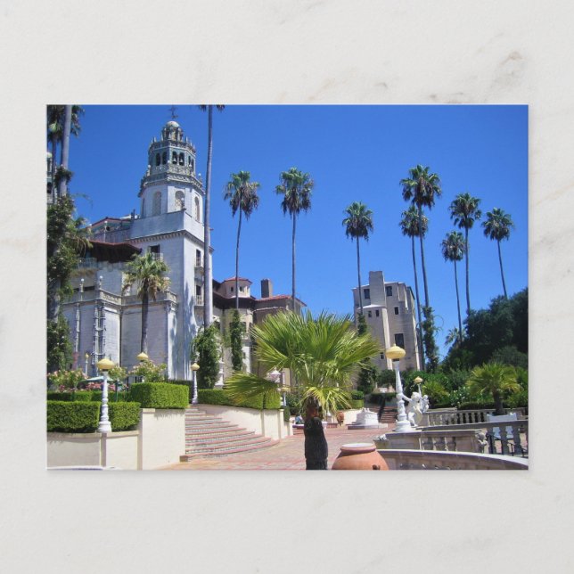 Hearst Castle, San Simeon, California Postkarte (Vorderseite)