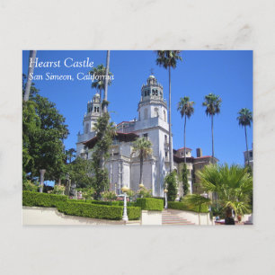 Hearst Castle, San Simeon, California Postkarte