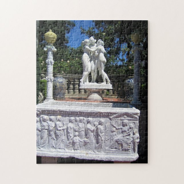 Hearst Castle, San Simeon, California Puzzle (Vertikal)
