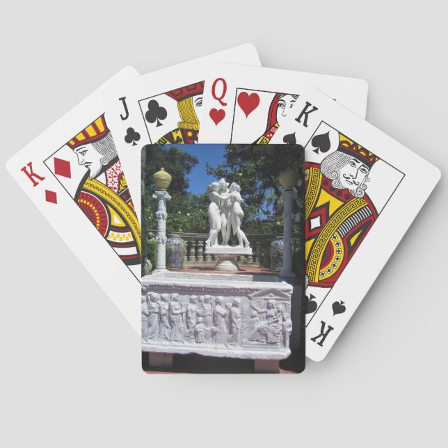 Hearst Castle, San Simeon, California Spielkarten (Rückseite)