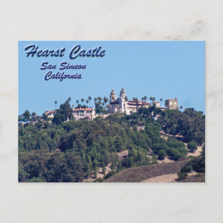 Hearst Castle-San Simeon, Kalifornien Postkarte