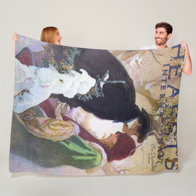Hearst's International Cover, Alphonse Mucha Fleecedecke (Beispiel)