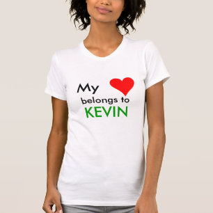 HEART1, mein, gehört, KEVIN T-Shirt
