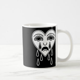 Heart American Traditional Tattoo Old Schoo Kaffeetasse