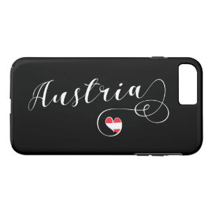 Heart Austria Handy Case, österreichische Flagge Case-Mate iPhone Hülle