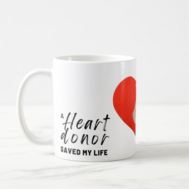 Heart Awareness, Surgery, Survivor Recovery Gift Kaffeetasse (Links)