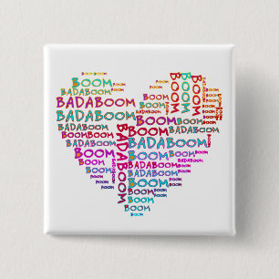 Heart Badaboom   Erstellen Sie Ihren eigenen Hinte Button