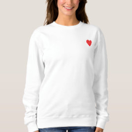 Heart Balloons Illustration Design Sweatshirt