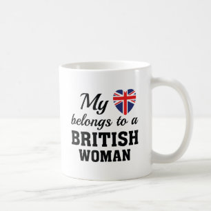 Heart Belongs British Kaffeetasse
