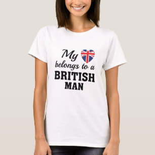 Heart Belongs British T-Shirt
