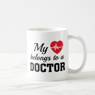 Heart Belongs Doctor Kaffeetasse