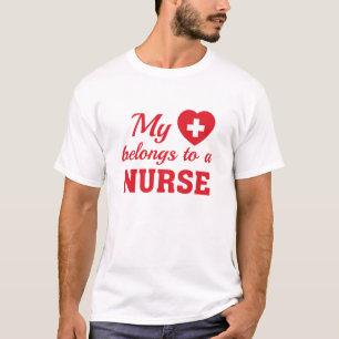 Heart Belongs Nurse T-Shirt