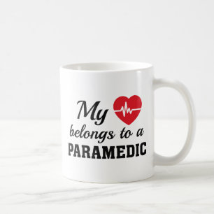 Heart Belongs Paramedic Kaffeetasse