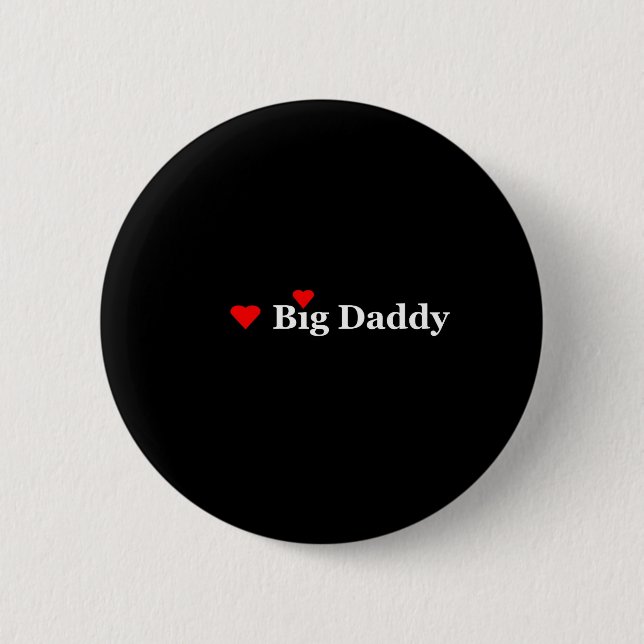 Heart Big Daddy Button (Vorderseite)