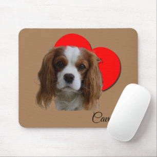 Heart Blenheim Cavalier King Charles Spaniel Liebe Mousepad