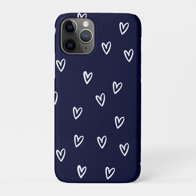 heart blue sky Case-Mate iPhone hülle (Rückseite)