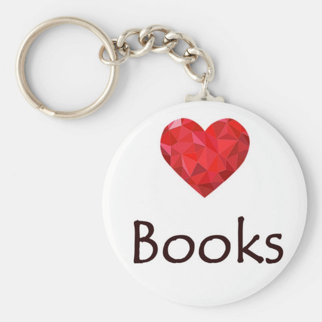 Heart Books Schlüsselanhänger (Vorne)