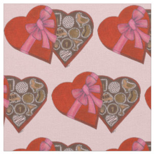 Heart Box Chocolates New York NYC Valentinstag Stoff
