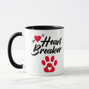 Heart Breaker ...Valentine Liebe vom Hund Tasse