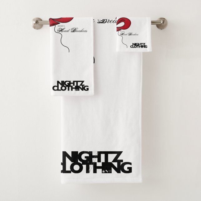 Heart Breakers Balloon Badhandtuch Set (Insitu)