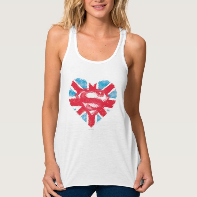 Heart British S-Shield Tank Top (Vorderseite)
