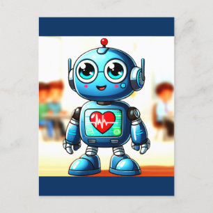 Heart Buddy Postcard Postkarte