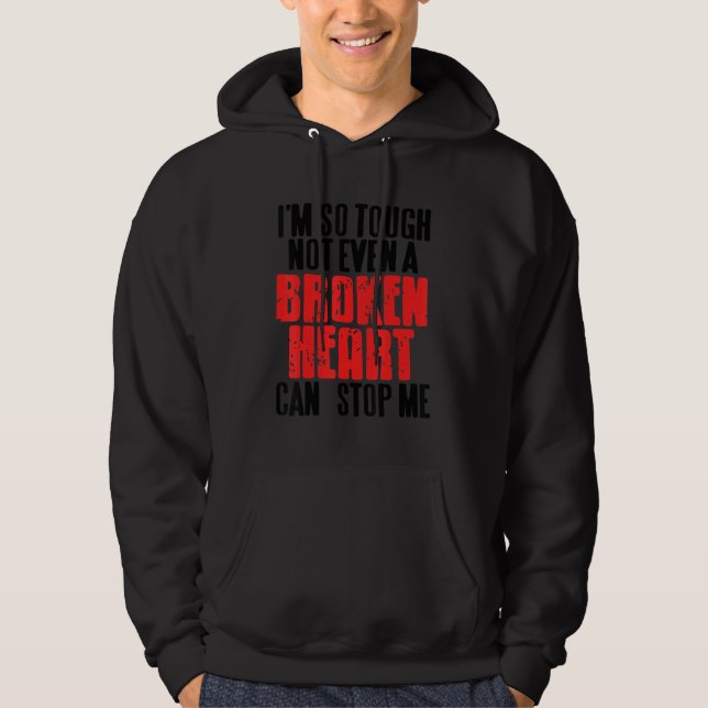 Heart Cardiac Pacemaker Quote for Coronary Bypass  Hoodie (Vorderseite)