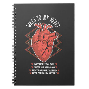 Heart Cardiology Echo Medical Student Cardiologist Notizblock