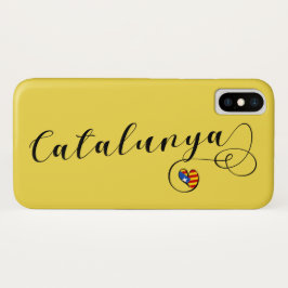Heart Catalunya Handy Case, Katalonien Case-Mate iPhone Hülle