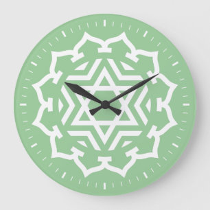 Heart Chakra Energy Wall Clock Große Wanduhr