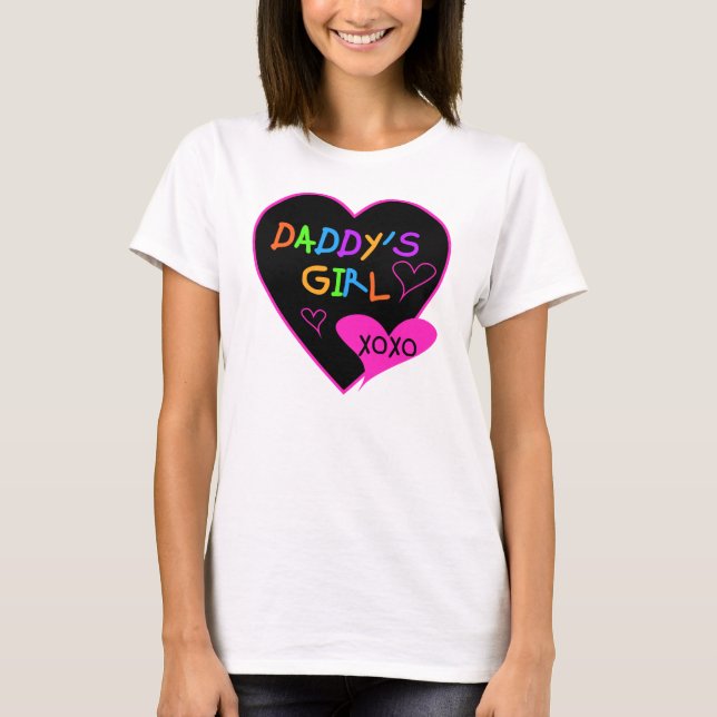 Heart Daddy's Girl T Shirts and Gifts (Vorderseite)