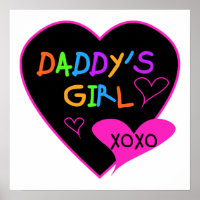 Heart Daddy's Girl T Shirts and Gifts