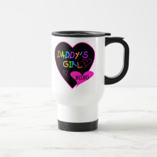 Heart Daddy's Girl T Shirts and Gifts Reisebecher
