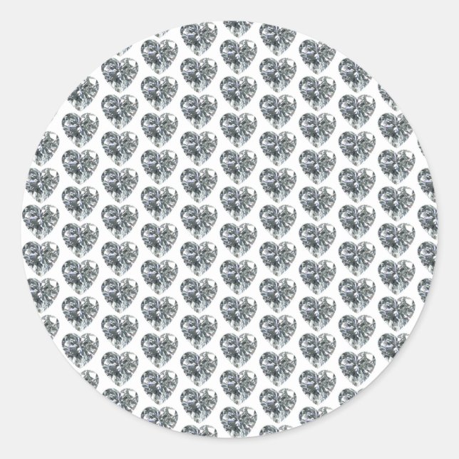 Heart Diamond Sticker (Vorderseite)