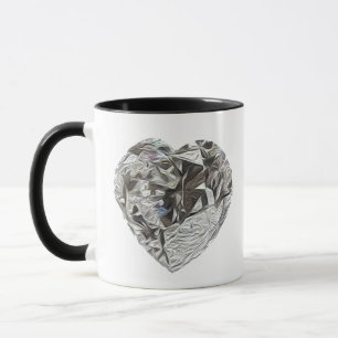 Heart Diamond Tasse