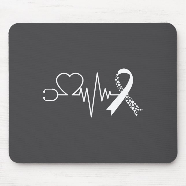 Heart Disease Awareness Go Red In February Health  Mousepad (Vorne)
