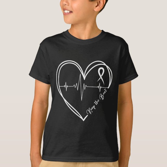 Heart Disease Awareness Heartbeat Chd Wear Red Hea T-Shirt (Vorderseite)