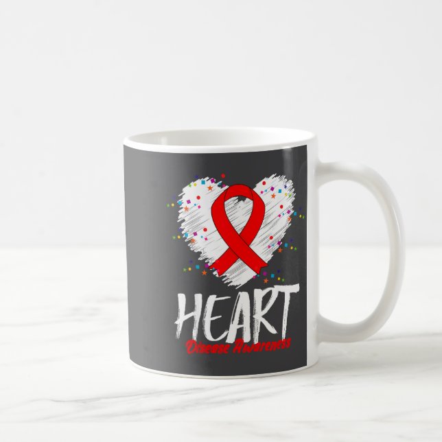 Heart Disease Awareness  Kaffeetasse (Rechts)