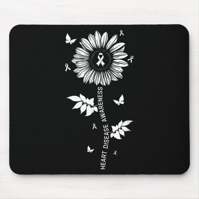 Heart Disease Awareness Month  Mousepad (Vorne)
