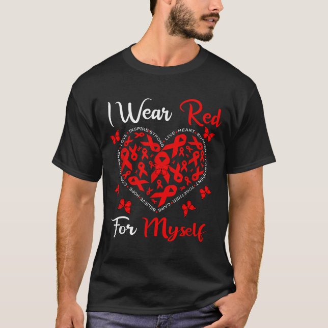 Heart Disease Awareness Month Open Heart Diseases  T-Shirt (Vorderseite)