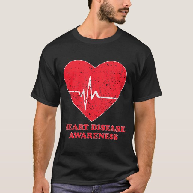 Heart Disease Awareness -national Wear Red Shirt D (Vorderseite)