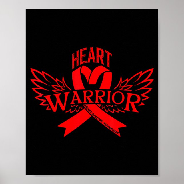 Heart Disease Awareness  Poster (Vorne)