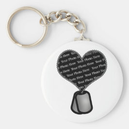 Heart Dog Foto - DIY Custom Schlüsselanhänger