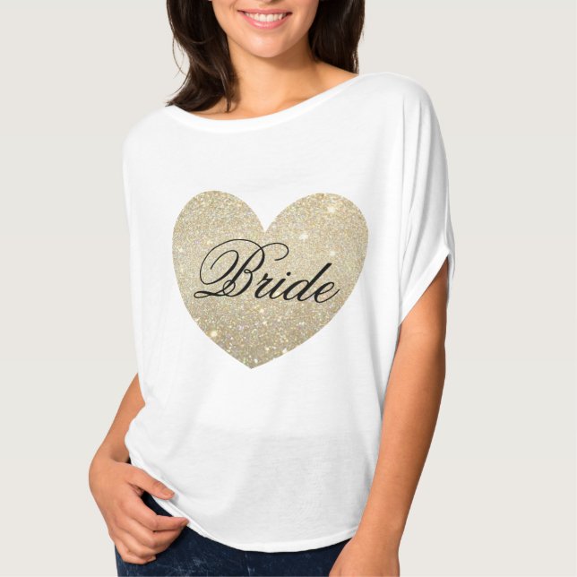 Heart Fab Bride T - Shirt (Vorderseite)
